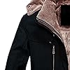 Maiyifu-GJ Men Long Hooded Parka Jacket Sherpa Fleece Thick Warm Coat Waterproof Military Windbreakers With Pockets, Black, 5XL #1