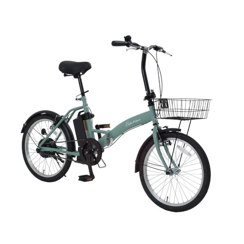 Life Assist(ライフアシスト) 電動アシスト自転車 20インチ 30km走行可能 リチウムイオンバッテリー 5.8Ah リアモーター 後輪駆動 トリプルセンサー 型式認定 公道走行可能 簡易組立必要品 BM-AIS20D (ミントブルー)（Amazon）
