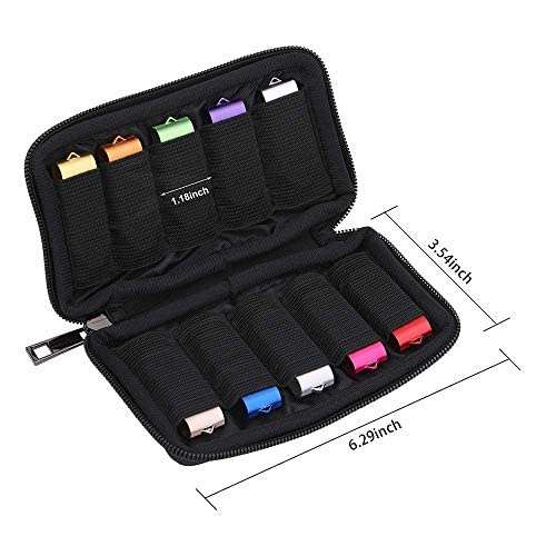 Custodia Per Chiavetta USB In Pelle PU 9x3,2 Cm – Portachiavi, Protezione Antiurto E Antipolvere, Ideale Per Scuola E Viaggi