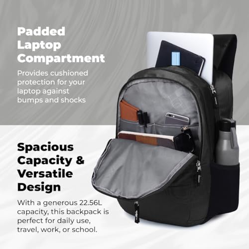 Image of ACEPACK 21.6L Backpack - Lightweight & Durable School Bag with Breathable Mesh Padding, Adjustable Straps & Fun Design