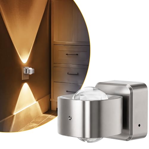 Image of L LOHAS LED Night Light Projector, Night Lights Plug into Wall, Dusk to Dawn Sensor, Silver Rotating Nightlight for Kids, Soft White Ambient Lighting for Bathroom, Gaming Room,1 Pack