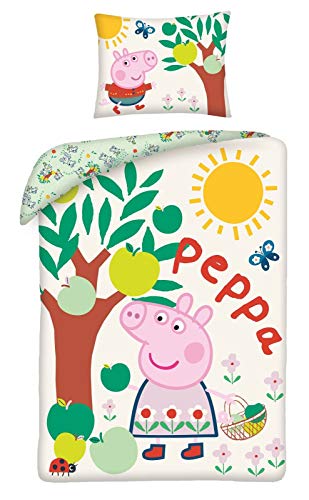Halantex Peppa Pig: Juego de cama infantil