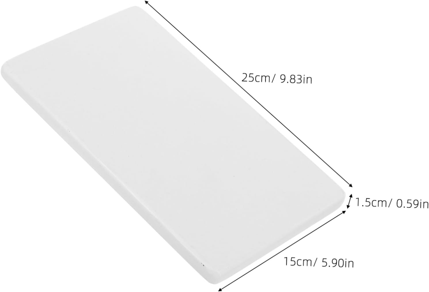 TOYANDONA Cooling Mat for Small Pets Marble Pet Pad Heat Absorption Mat White Indoor Outdoor Use Easy Maintenance