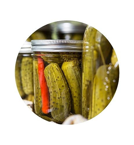 Euro-East Fermentierter Chili Gurken 6er Pack im Glas x 660g | Hergestellt nach der traditionellen Beizmethode | Saure Chili Gurken