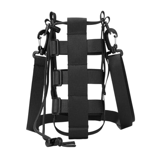 Bolsa de transporte de botella de agua, bolsa para botella de agua, soporte de bolsa para bolso de hombro, soporte de botella elegante, ajustable, impermeable, resistente al desgarro, para viaje de