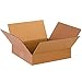 BOX USA 13 x 13 x 3 Corrugated Cardboard Boxes, Flat 13