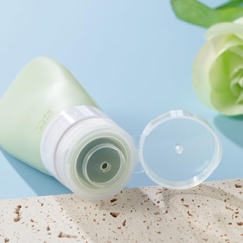 Image of INSFIT Travel Bottles for Toiletries, TSA Approved 3oz Travel Size Containers, BPA Free Leak Proof Squeezable Silicone Tubes for Shampoo Conditioner Lotion Body Wash with Labels