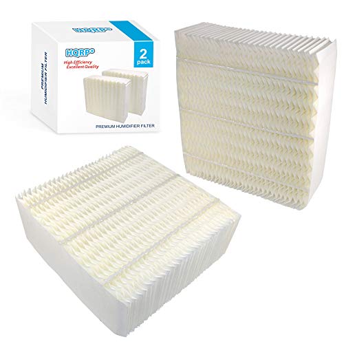 HQRP 2-Pack Wick Filter Compatible with Essick Air AIRCARE Bemis 1043, 826000 826800 826600 826900 821000 821001 831000 EP9500 EP9R500 EP9800 EP9R800 EP9700 EP9R700 SS390DWHT Evaporative Humidifiers
