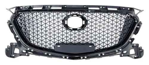 Grille avant nid d'abeille pour Mazda 3 Axela 2017-2018 idéale pour longs trajets