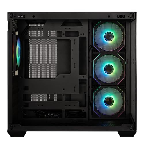 Caja de ordenador Bitfenix Cube AL118 negro formato cubo para PC desktop 3