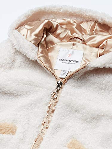 URBAN REPUBLIC Girls Sherpa Zip-up Jacket2