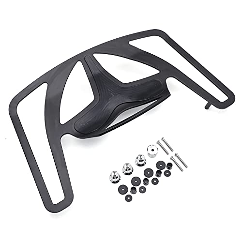 Hongk- Motorcycle Black Luggage Rack Cargo Travel Rack Trunk Rack Mount Straight Style Compatible With Goldwing Gl1800 Models 2001-2014 (Except F6B) [B01Bi84Kcg] #TOP4