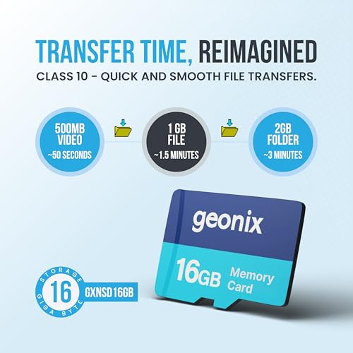 Image of Geonix 16GB SD Card, Memory Card