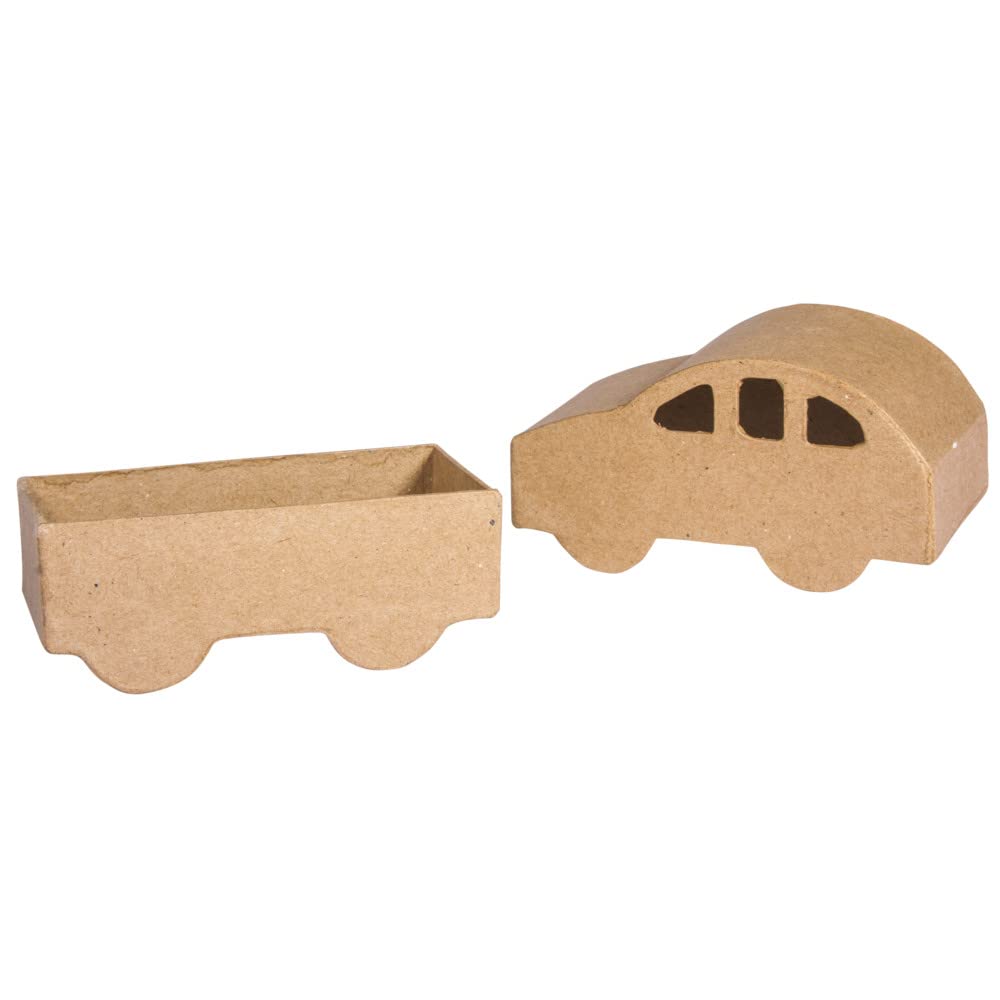 RAYHER 71738000 Pappmachã © Box FSC 100% Recycled, 13x13x6 cm, Heart