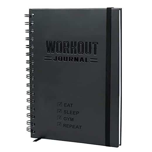 Hardcover Fitness Journal - A5 Size