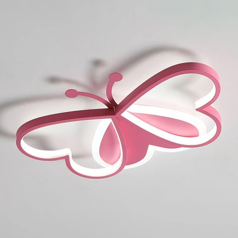 Miniatura 1 de LITFAD Lámpara de techo moderna Art Deco con luces regulables, lámpara de techo de dibujos animados encantadora habitación de niños de 20 pulgadas,