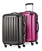Produktbild HAUPTSTADTKOFFER - Alex - 2 x Handgepäck Hartschale glänzend, 55 cm, 42 Liter, Graphit-Magenta