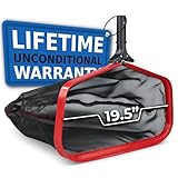 ProTuff Pool Skimmer Net 19' - Has Lifetime Replacement, Heavy Duty - Up to 45 lb Capacity - Pool Nets for Cleaning: Pools/Hot Tubs/Ponds, Pool Skimmer Net fits All Standard Poles - Pole NOT Included