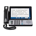 Hamilton CapTel 2400i Captioned Telephone Large Touch-Screen Captioned Telephone with 40dB Amplification