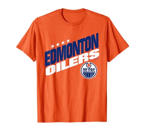 Edmonton Oilers Fuel Orange Officially Licensed T-Shirt