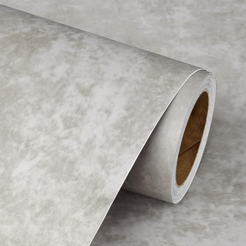 Papel pintado texturizado gris de alta densidad para pared elegante 8
