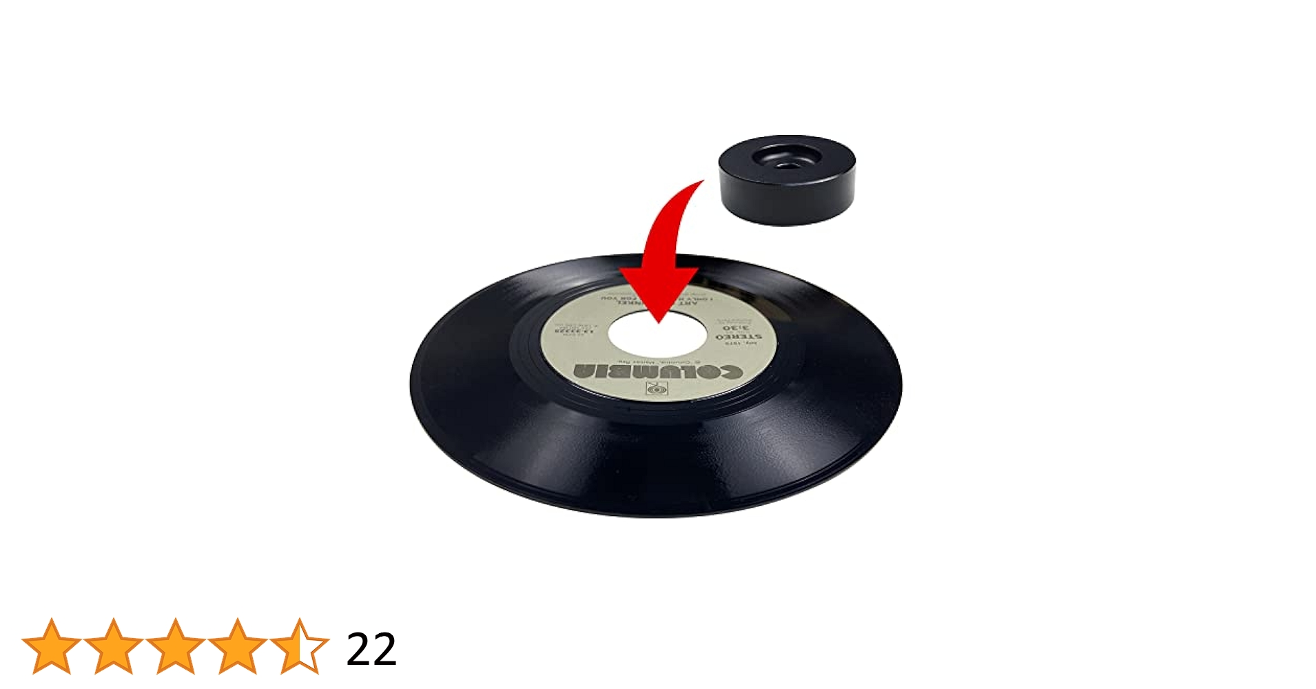 レコード/EP盤/ドーナツ盤 Amazon.co.jp: 7インチ ドーナツ盤アダプター EPレコード用