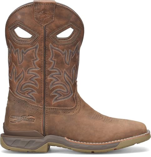 PHANTOM RIDER Mens 11" Portal Wide Square Soft Toe Roper, Durable Industrial-and-Construction Footwear for Men2