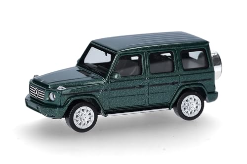 Modellino da auto Mercedes-Benz Classe G W465 miniatura scala 1:87 pezzo da collezione Made in Germany modello plastica colore: verde smeraldo metallizzato