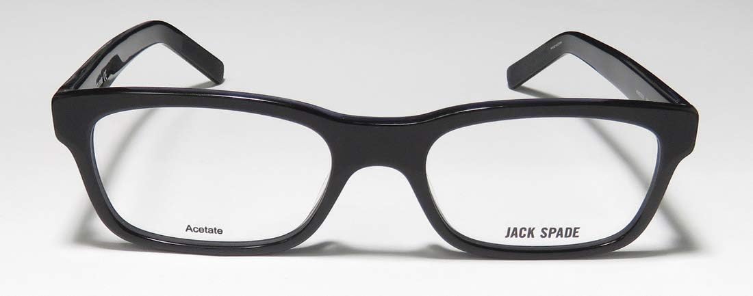 Jack Spade Hancock Mens/Womens Rectangular Full-Rim Eyeglasses/Glasses