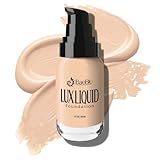 BaeBlu Organic Aloe-Based LUX Liquid Foundation, Natural Vegan Gluten-Free Made in USA, Vanilla