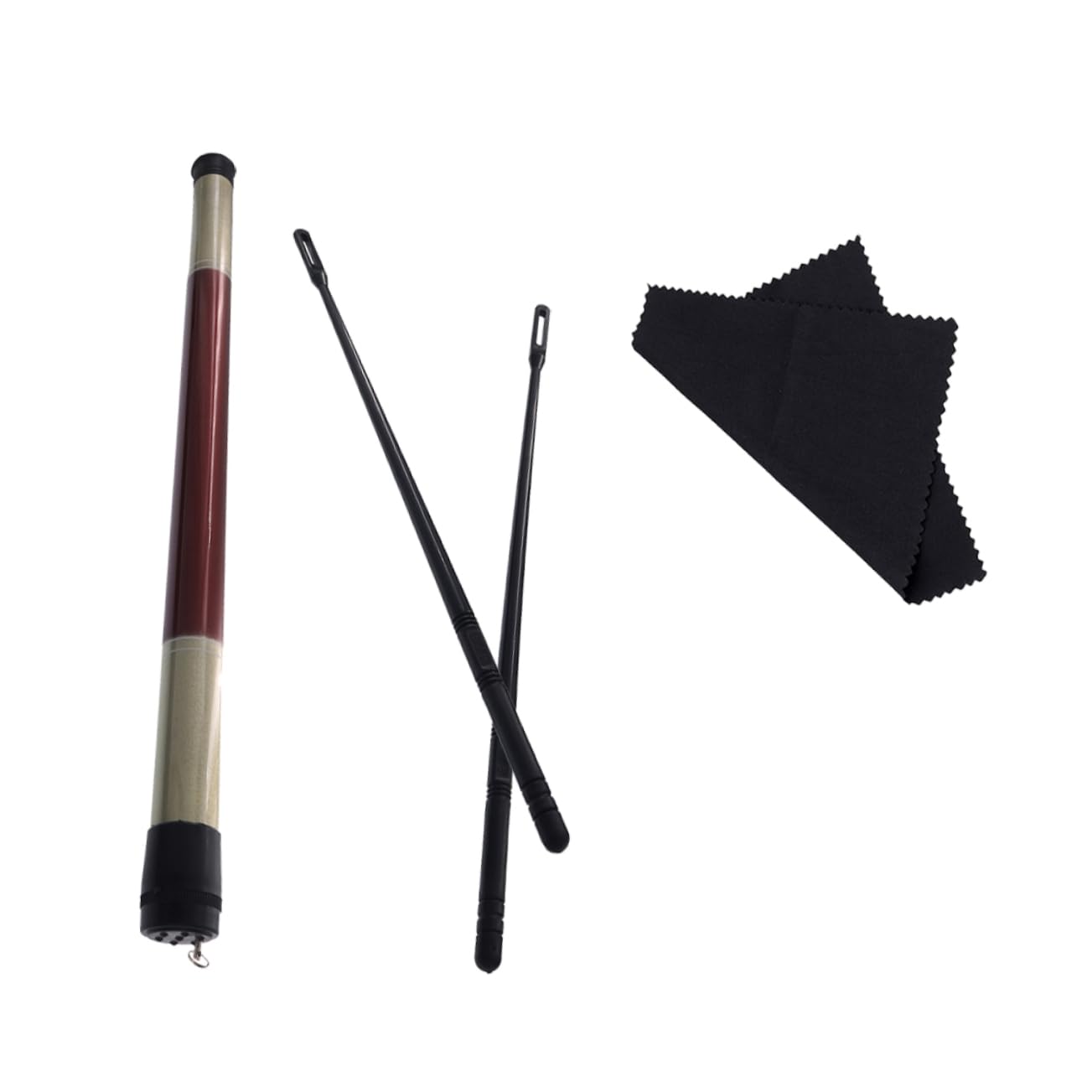 BIUDECO Flute Cleaning Supplies Kit Flute Cleaning Sticks Rod Microfiber Cloth Perfect for and