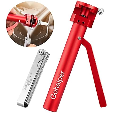 Universal Spark Plug Gap Tool Spark Plug Gapping Gapper Tool Kit with 32 Blades Feeler Guage Metric Inch Compatible with Most 10mm 12mm 14mm Spark Plug Gap Gauge Adjustment Tool Cover
