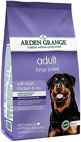 Arden Grange Adult Large Breed Dry Dog Food, Chicken, 2 Kg
