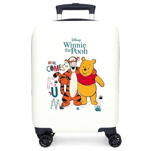 Bagage pour enfant Disney Winnie l'Ourson valise blanche antichoc