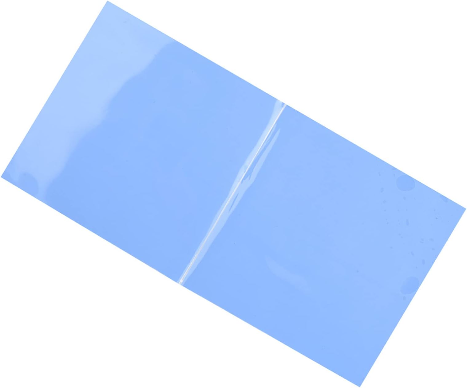 Highly Efficient Heatsink Cooling Thermal Conductive Silicone Pad, 2PCS 100mm X 100mm X 1mm Thermal Pads for CPU, Ideal for LED Heat Conduction
