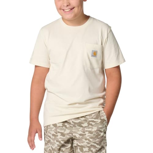 Carhartt Boys Short Sleeve Pocket T-Shirt Turtledove 6