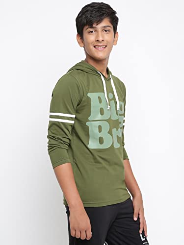 Image of Lil Tomatoes Boys Cotton Hooded T-Shirt