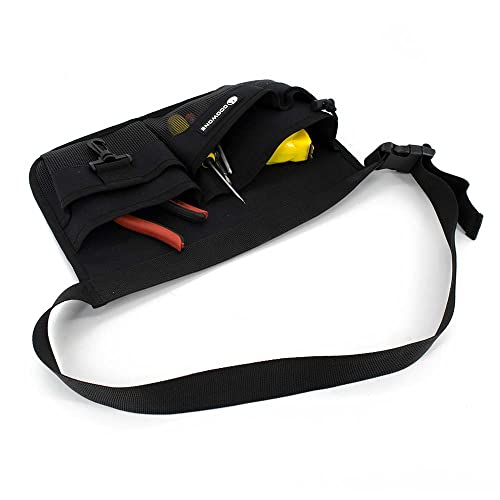 Tool Belts For Men, Florist Tool Bag, Utility Garden Tool Belt, Gardening Tool Pouch, Woodwork, Florists, Construction, Carpenter, Diy, With 7 Pockets, Adjustable Waist Tool Pouches (Black) #TOP7