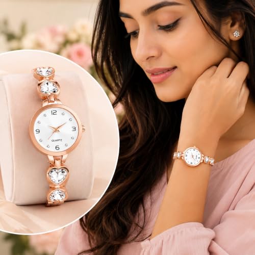 Image of Women's Fashion Analog Watch Combo Pack of 5
