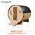 Aoxun Outdoor Barrel Sauna, 4-6 Person Tradition Wood Dry?Steam Sauna with Sauna Stone, 220V/6KW Electric Heater
