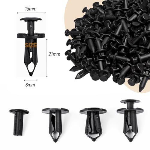 image for UNIGT 150pcs ATV UTV Body Fastener Rivets Push Pin Compatible with Can