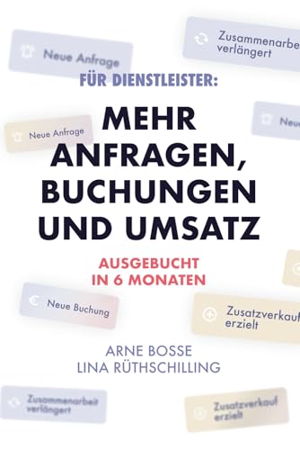 Für Dienstleister: Mehr Anfragen, Buchungen und Umsatz: Ausgebucht in 6 Monaten