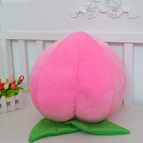 peach shaped cushion