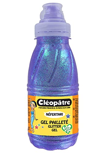 Cleopatre Purpurina Gel De Brillantina, Morado (Lila), 250
