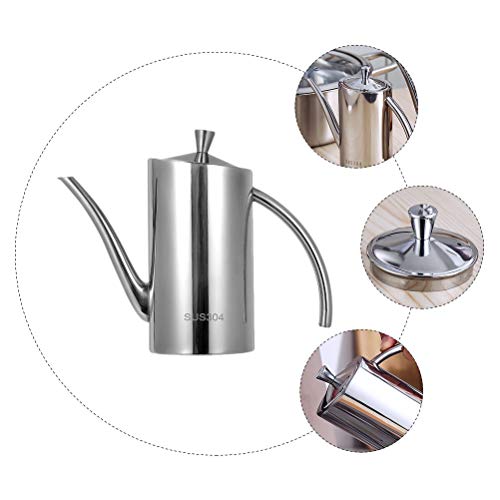 Garrafa De Óleo De Gergelim Com Molho De Soja 1 Pack De Óleo De Aço Inoxidável Para Cozinha (500Ml D