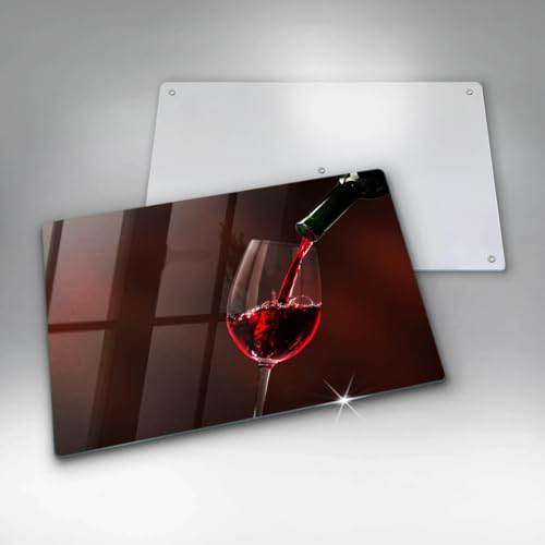 Planche à découper 80x52cm Wallfluent pour protéger la plaque de cuisson des rayures - 6
