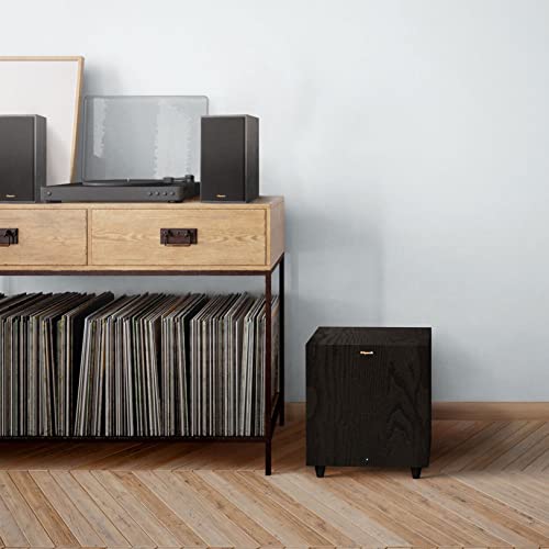 Klipsch R-80SWi 8-inch 150W Wireless Subwoofer with High Performance Driver for Deep Bass Black by Klipsch - Image 2