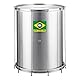 Meinl Percussion Classic Series Surdo - Große Samba Trommel - 20 Zoll Durchmesser - 24 Zoll Höhe - Aluminium, Silber (SUC20)
