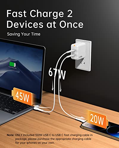 Save $3 with code COJLQO74 on 67W GaN USB-C Fast Charger