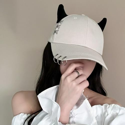 Image of Coquette Baseball Hat Bow Baseball Cap Ponytail Hat for Women Cute Distressed Cap Funny Trucker Hats for Women